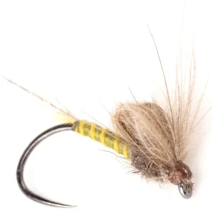 Guideline Trockenfliege Bubble Emerger Olive Barbless- 16