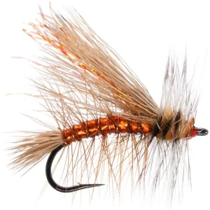 Umpqua Fly Naked Stimulator Kaufmann Orange #10 Trockenfliege-