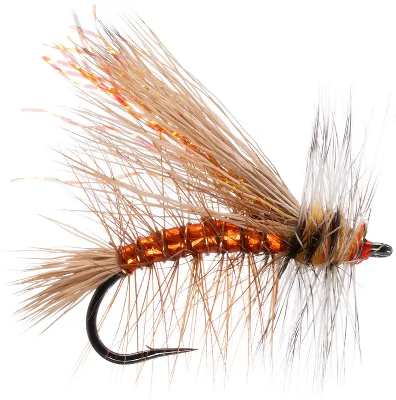 Umpqua Fly Naked Stimulator Kaufmann Orange #10 Trockenfliege-