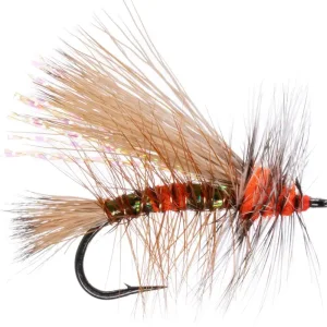 Umpqua Fly Naked Stimulator Kaufmann Royal #10 Trockenfliege-