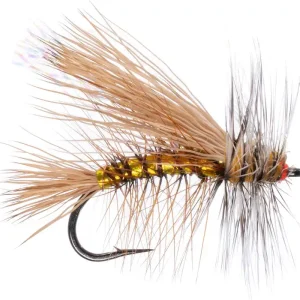 Umpqua Fly Naked Stimulator Kaufmann Yellow #10 Trockenfliege-