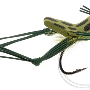 Umpqua Fly Ribbit Rhol Lohr Frog #1 Frosch Popper-