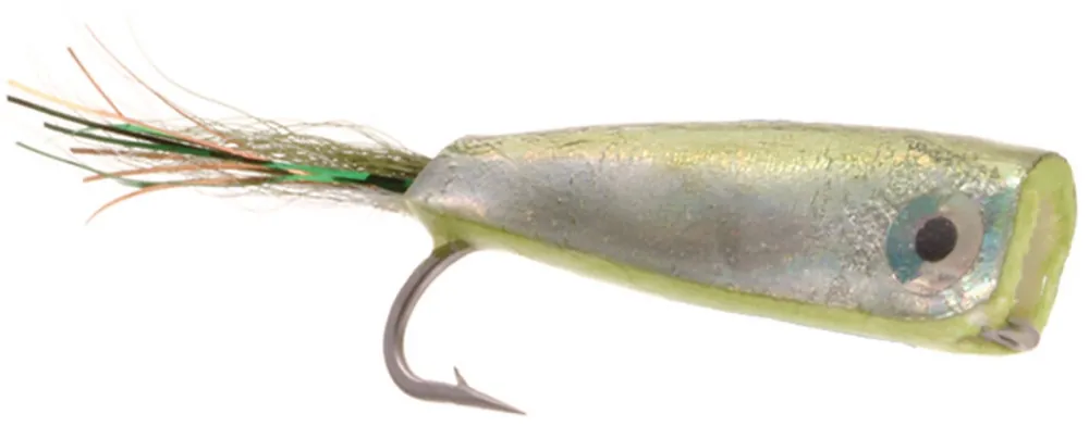 Umpqua Fly Crease Fly Olive Back Popper- #3/0