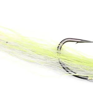 Vision Perch - Ahven Clouser 2 Chartreuse #4 Barschstreamer-