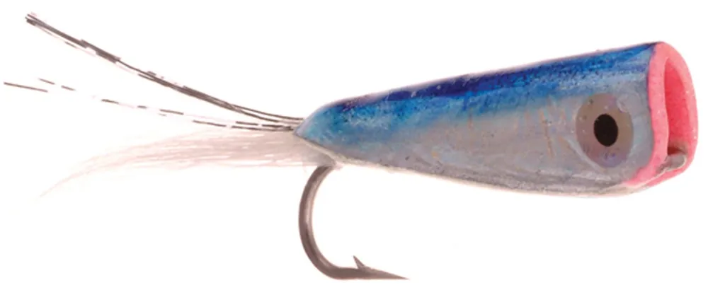 Umpqua Fly Crease Fly Blue Back Popper- #3/0