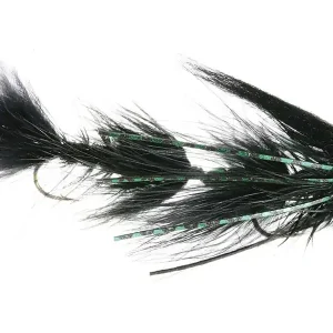 Umpqua Streamer Double Gonga Black #4 x #4-