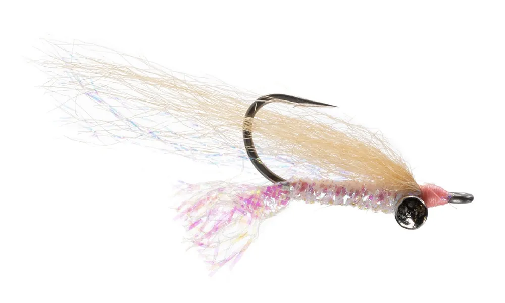 Umpqua Saltwater Fly Gotcha Lead Eye Pearl- 4