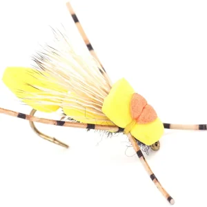 Guideline Trockenfliege GFA Hopper #10 - Yellow-