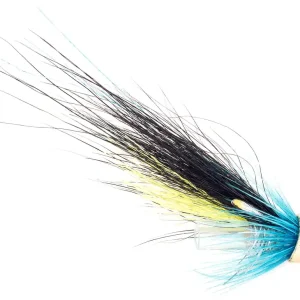 Guideline Lachsfliege Black & Blue Tungsten Micro Cone 3.5mm Tubenfliege-
