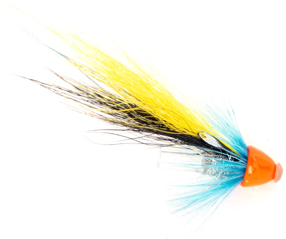 Guideline Lachsfliege Silver Sheep Tungsten Micro Cone 3.5mm Tubenfliege-