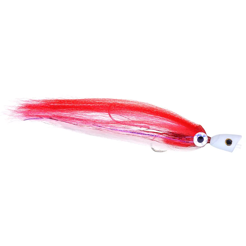 Superflies Pink Profiler Sailfish Tubefly with additional Popperhead and Rig-