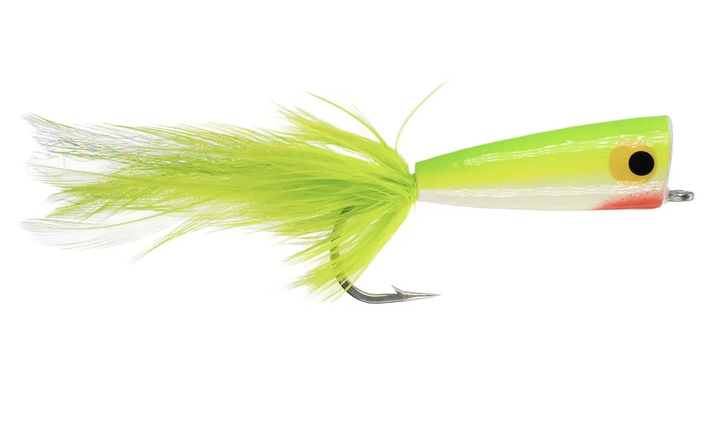 Umpqua Saltwater Popper Chartreuse #2/0-