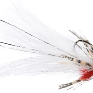 Umpqua Jig Streamer Gamebird Doctor Black White #8-