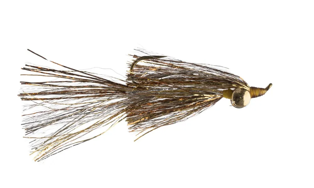 Umpqua Streamer Kreelex Minnow Coppar Gold Silver Tinseli- 4
