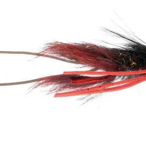 Umpqua Streamer Pinch Hitter #6 Black Red-