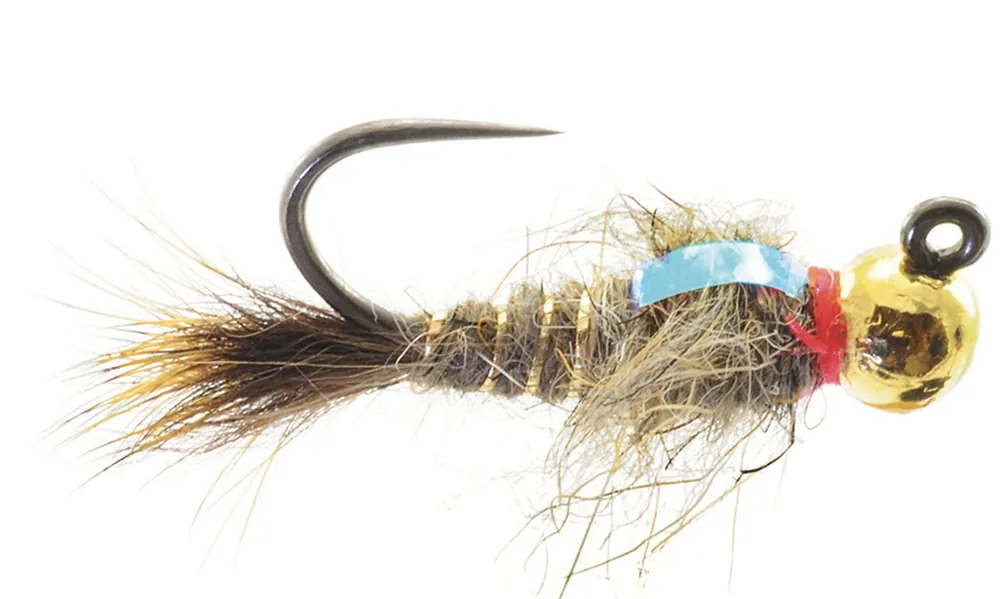 Umpqua Nymph Jigged Hare's Ear Tungsten- 8