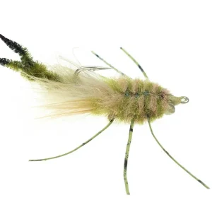 Umpqua Saltwater Fly Strong Arm Merkin Skok Olive #6-
