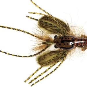 Umpqua Streamer Hada's Creek Crawler Olive #4-