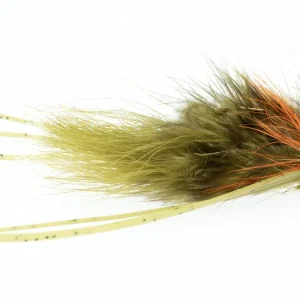 Umpqua Streamer Super Bugger Olive #6-