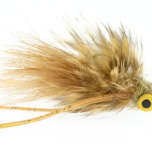 Umpqua Streamer Super Bugger Tan #6-