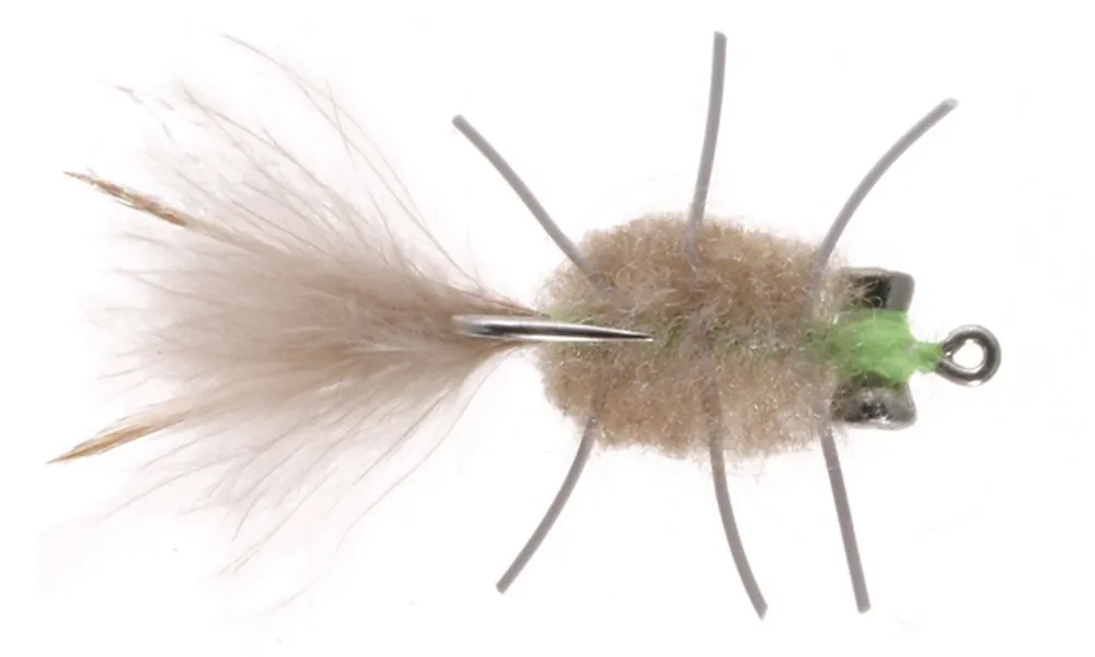 Umpqua Saltwater Fly Rag Head Crab Tan- 2