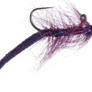 Umpqua Streamer Balanced Leather Leech Nano #12 Purple-