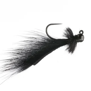 Umpqua Streamer Mini Leech Jig #12 Black-