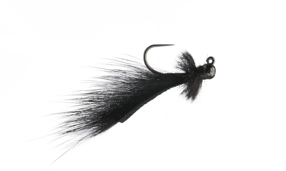 Umpqua Streamer Mini Leech Jig #12 Black-