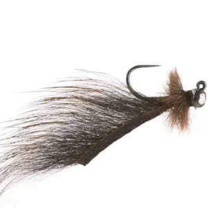 Umpqua Streamer Mini Leech Jig #12 Brown-