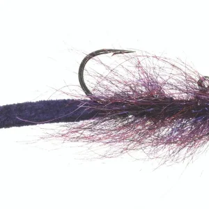 Umpqua Streamer Balanced Leather Leech #10 Purple-