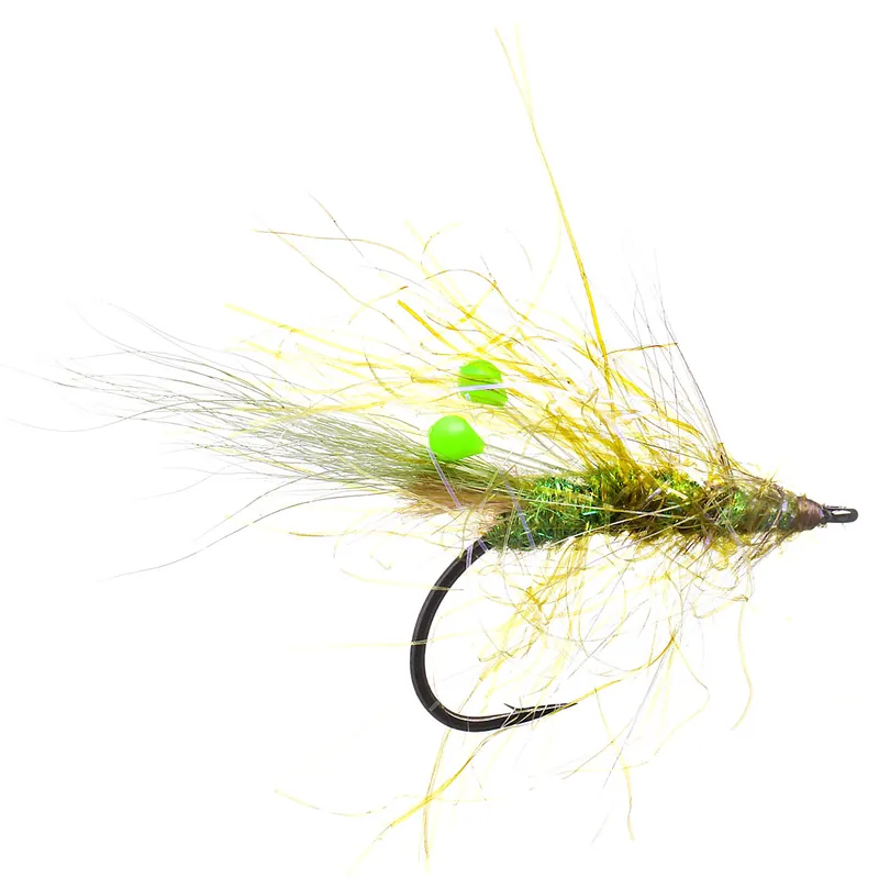 adh-fishing Meerforellenfliege - LT Alive Shrimp Olive-