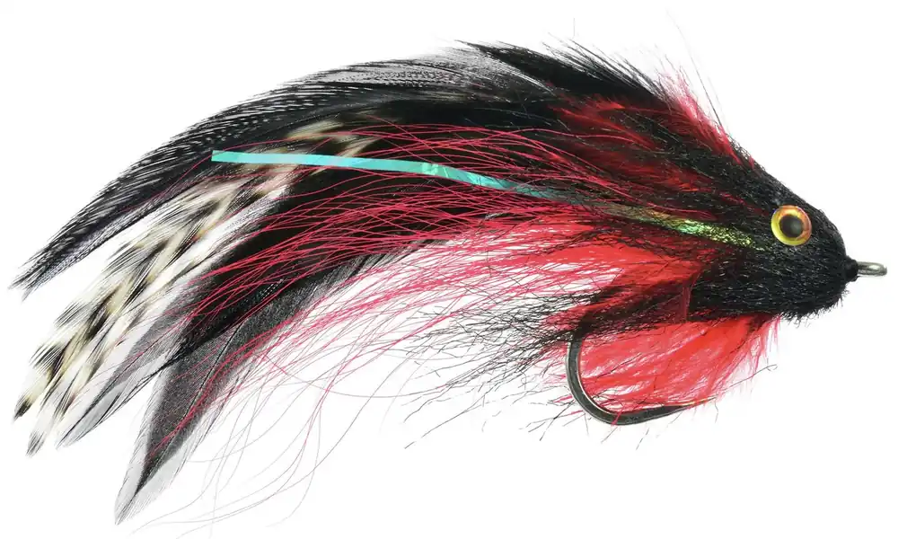 Umpqua Streamer Jungle Love Black Red #2/0-