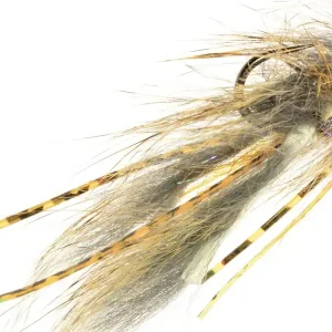 Umpqua Streamer Hell Razor Craw Natural Grey #12-
