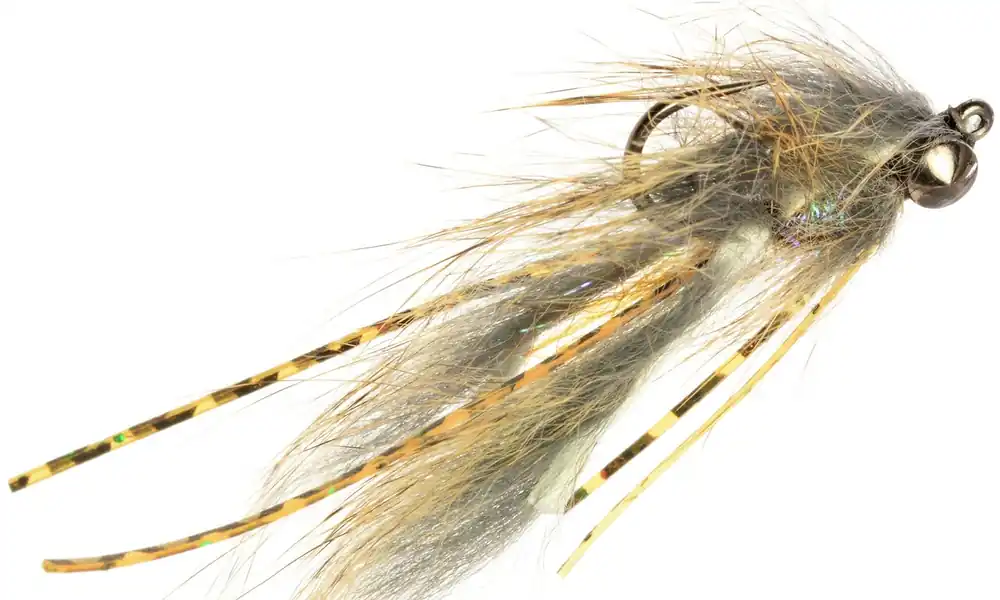 Umpqua Streamer Hell Razor Craw Natural Grey #12-