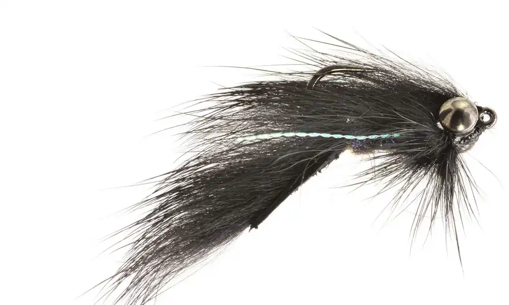 Umpqua Streamer Hell Razor Leech Black #12-