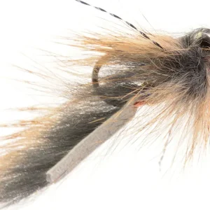 Umpqua Streamer Hell Razor Leech Natural Grey #12-