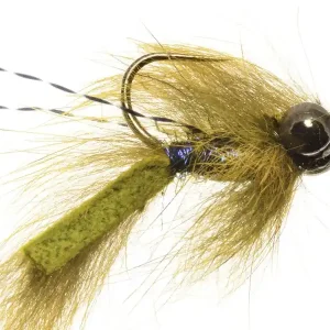 Umpqua Streamer Hell Razor Leech Olive #12-