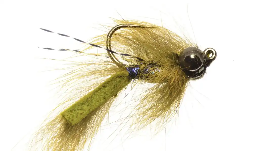 Umpqua Streamer Hell Razor Leech Olive #12-