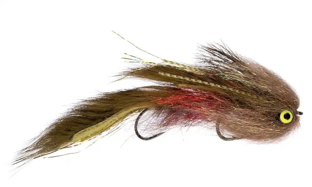 Umpqua Tandem Streamer Agent Scully Olive-