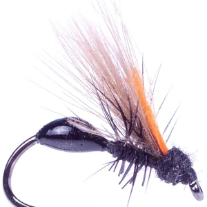 Guideline Trockenfliege Black Flying Ant Ameise Barbless- 14