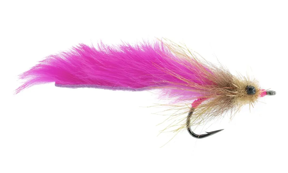 Umpqua Saltwater Fly Chewy's Tarponator Chouinard Pink Tan #2/0-