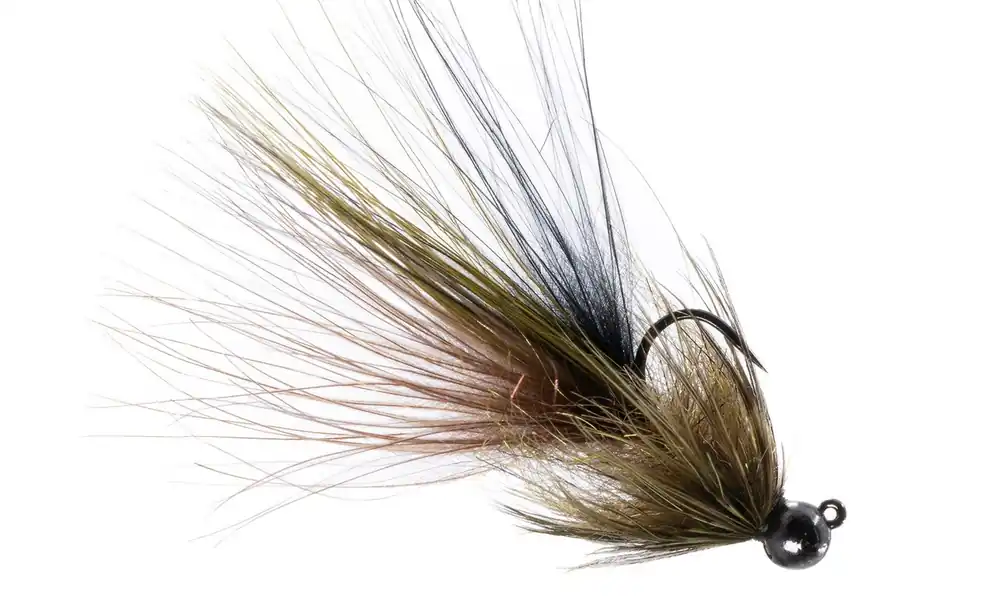 Umpqua Ji Streamer Gamebird Doctor Black Olive #8-