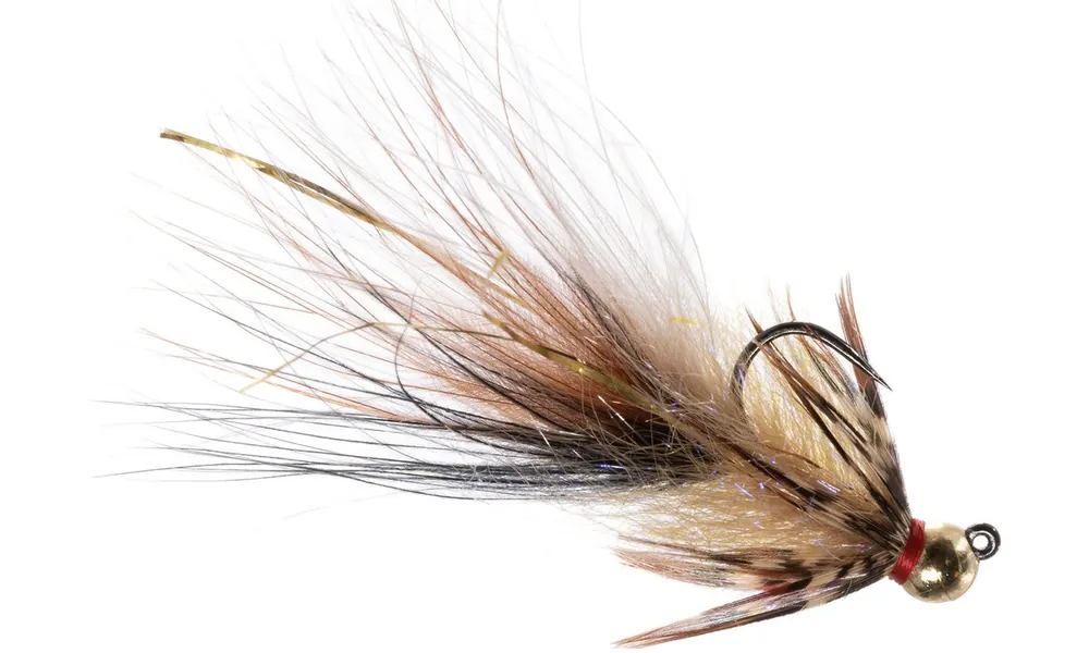 Umpqua Ji Streamer Gamebird Doctor Black Tan #8-