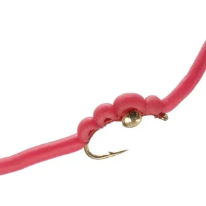 Umpqua Squirmy Wormie TB Blood Red #12-