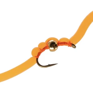 Umpqua Squirmy Wormie TB Flourescent Orange #12-