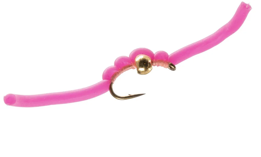 Umpqua Squirmy Wormie TB Hot Pink #12-