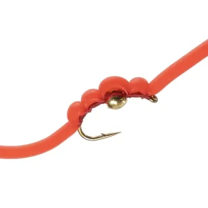 Umpqua Squirmy Wormie TB Red #12-