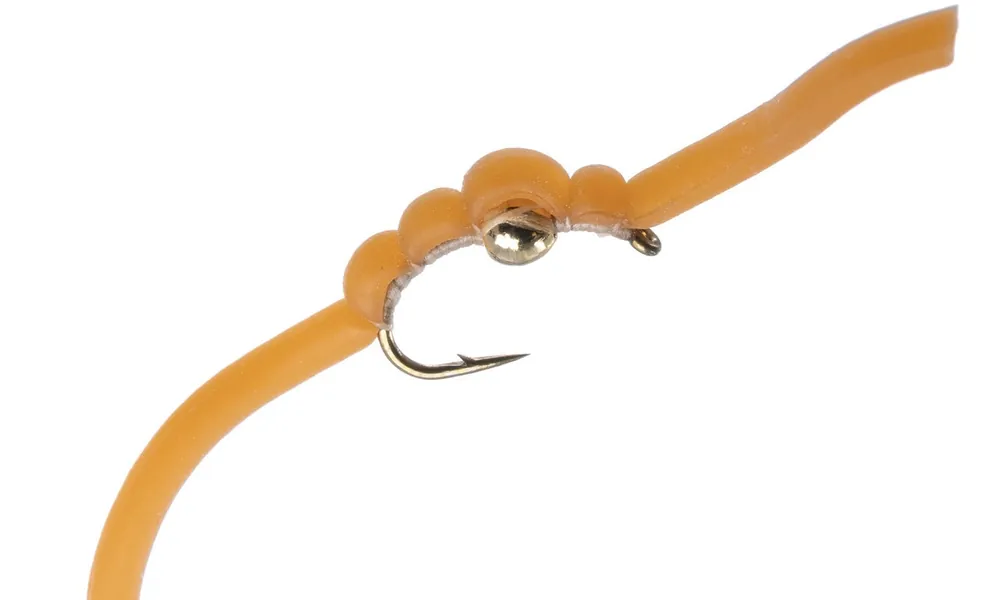 Umpqua Squirmy Wormie TB Tan #12-