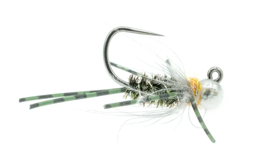Umpqua Rubberleg Nymph Bizzaro Jerry #12 Barbless-