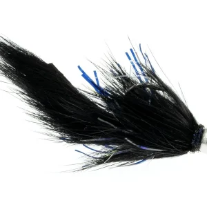 Umpqua Jig Streamer Back Flop Black #10-